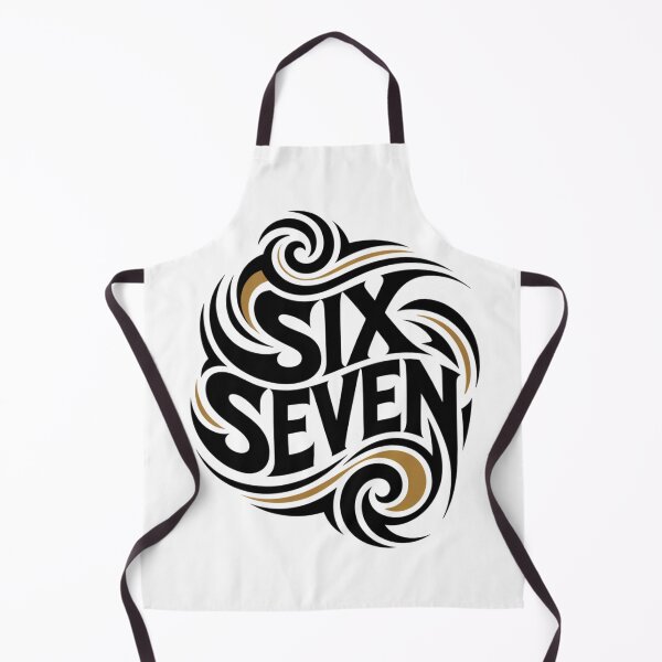 Item preview, Six Seven Tribal Tattoo Meme Shirt | Aesthetic Calligraphy Trend Tee designed and sold by DarylWelsh2024.