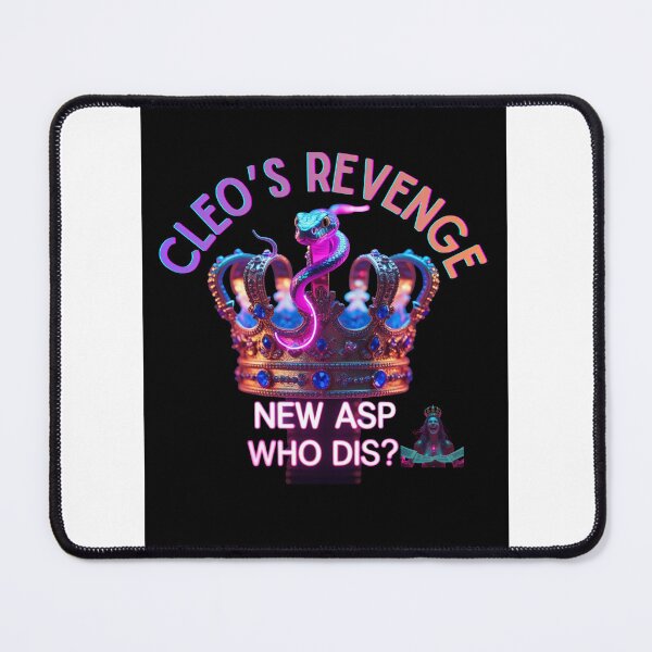 Item preview, Cleo's Revenge Funny Feminist Tee - What If Cleopatra Never Died Alternate History Queen designed and sold by BlueMoonBMD.