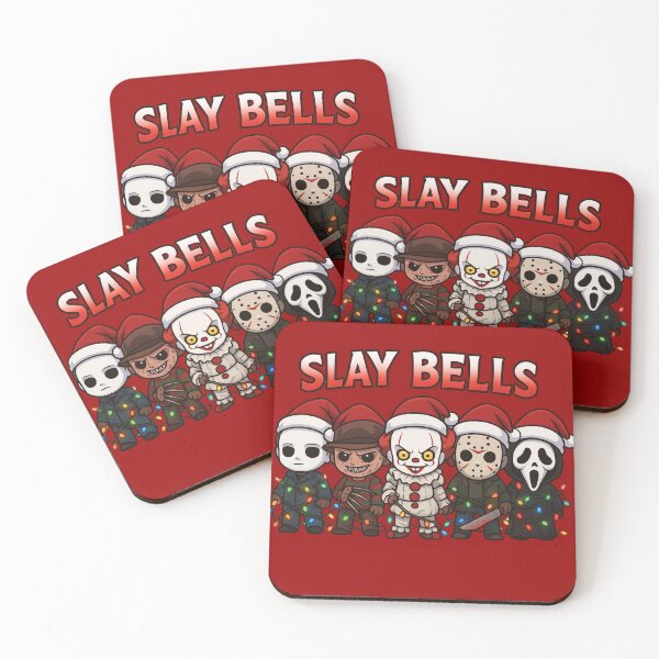 Item preview, Slay Bells Fun Cute Horror Design designed and sold by FandomFunStudio.
