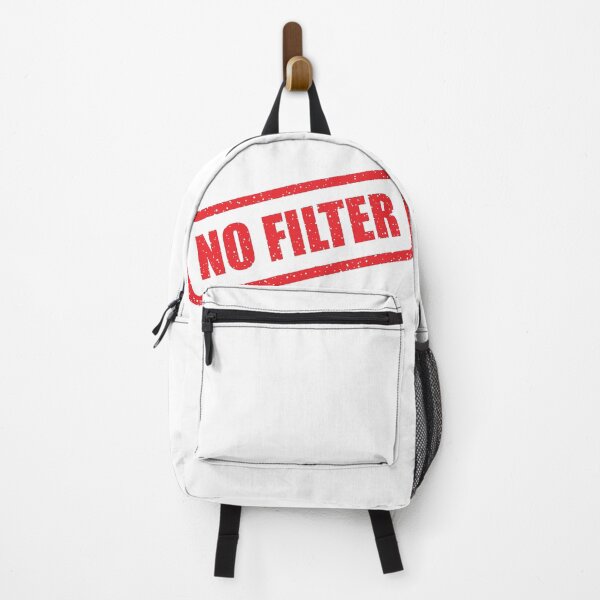 Item preview, NO FILTER Stamp Graphic – Bold Distressed Text designed and sold by RetroChill.