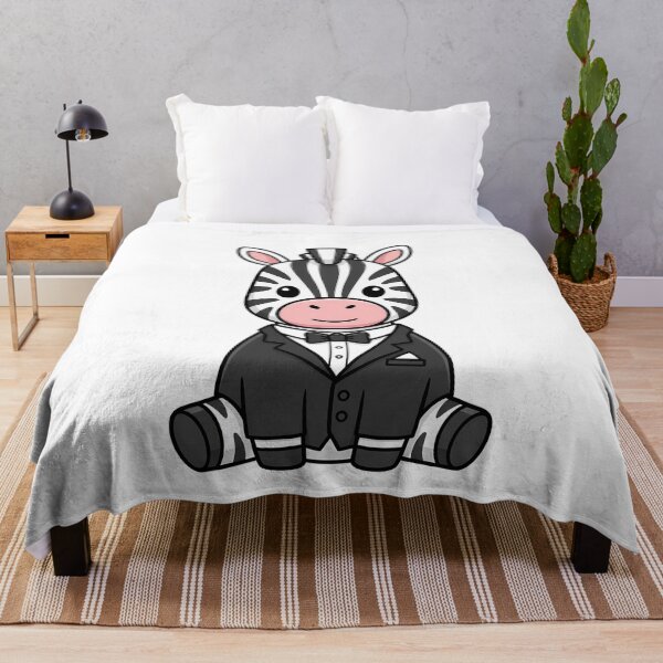 Item preview, Dapper Little Zebra in a Tuxedo Illustration designed and sold by k3rstman1.