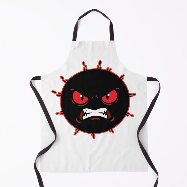 Item preview, Cartoon Style Black Angry Circle designed and sold by Brainstorming99.