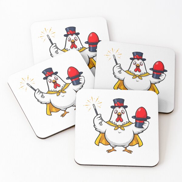 Item preview, Chicken Magician with Magic Wand designed and sold by k3rstman1.