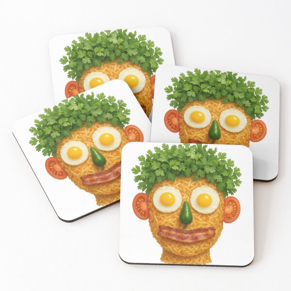 Item preview, THE FACE OF BREAKFAST FUNNY designed and sold by Thomas Hill Art.