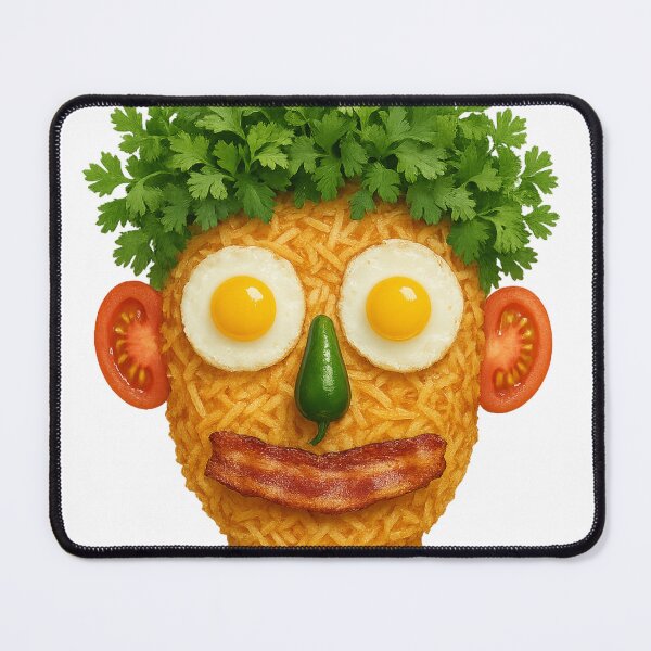 Item preview, THE FACE OF BREAKFAST FUNNY designed and sold by Thomas Hill Art.