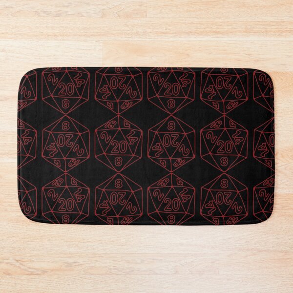 Item preview, D20 Dice in Red designed and sold by LAEC-Shop.