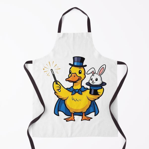 Item preview, Cute Magician Duck with Rabbit in Hat Design designed and sold by k3rstman1.