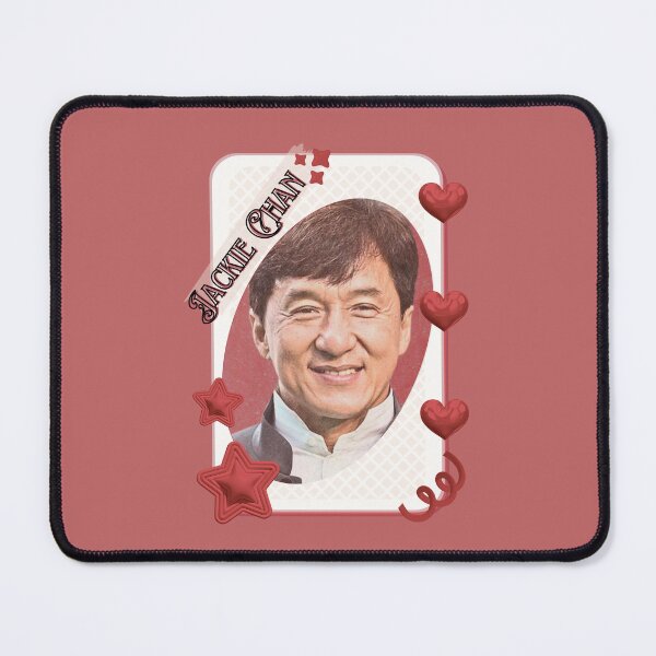 Item preview, Jackie Chan Chinese Actor Cdrama Chinese Entertainment Card Red Aesthetic Collage Design designed and sold by AJUNICE STUDIO.