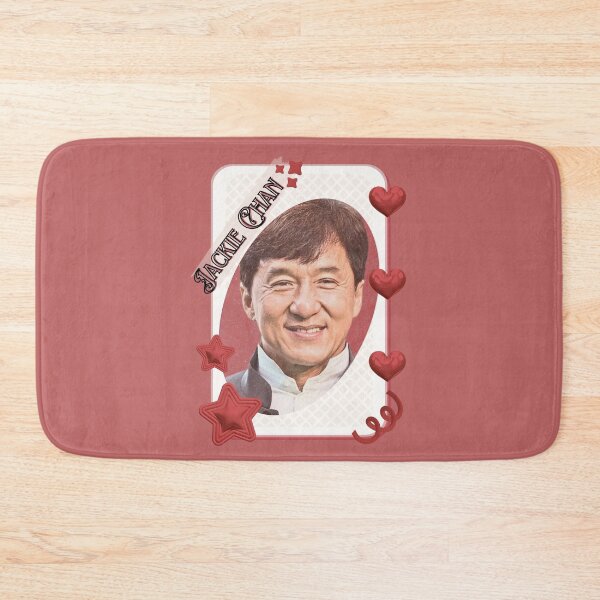 Item preview, Jackie Chan Chinese Actor Cdrama Chinese Entertainment Card Red Aesthetic Collage Design designed and sold by AJUNICE STUDIO.