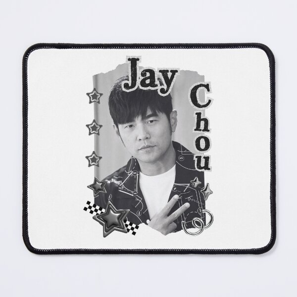 Item preview, Jay Chou Mandopop Singer Chinese Actor Cdrama Chinese Entertainment Black and White Collage Digital Art Portrait designed and sold by AJUNICE STUDIO.