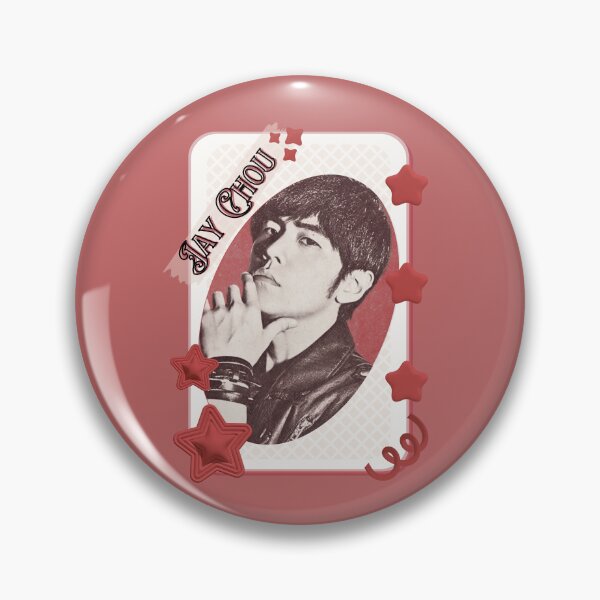 Item preview, Jay Chou Mandopop Singer Chinese Actor Cdrama Chinese Entertainment Card Red Aesthetic Collage Design designed and sold by AJUNICE STUDIO.
