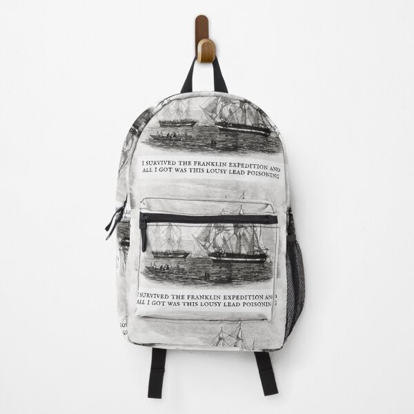 Item preview, I Survived the Franklin Expedition | HMS Erebus & HMS Terror Funny History Design designed and sold by StarloreDesigns.