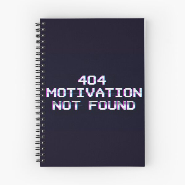 Item preview, 404 Motivation Not Found designed and sold by MakarenaCreate.