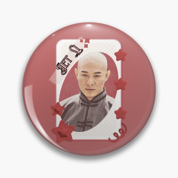 Item preview, Jet Li Chinese Actor Cdrama Chinese Entertainment Card Red Aesthetic Collage Design designed and sold by AJUNICE STUDIO.