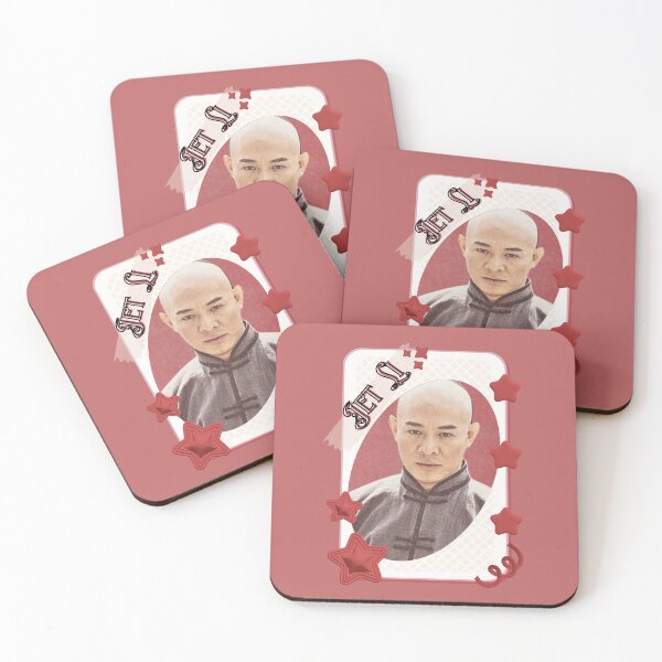 Item preview, Jet Li Chinese Actor Cdrama Chinese Entertainment Card Red Aesthetic Collage Design designed and sold by AJUNICE STUDIO.