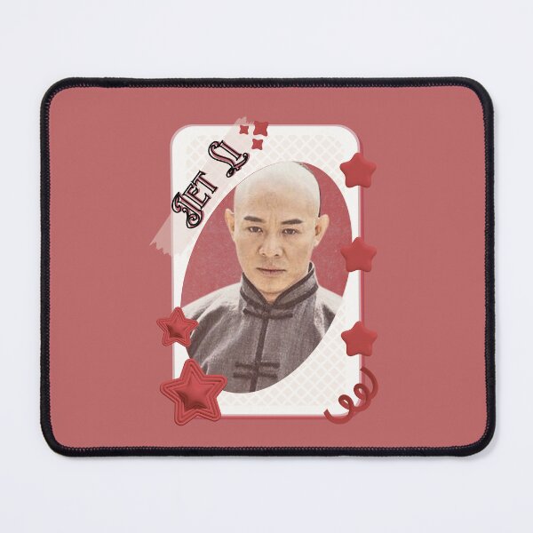 Item preview, Jet Li Chinese Actor Cdrama Chinese Entertainment Card Red Aesthetic Collage Design designed and sold by AJUNICE STUDIO.
