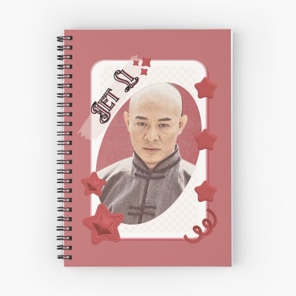 Item preview, Jet Li Chinese Actor Cdrama Chinese Entertainment Card Red Aesthetic Collage Design designed and sold by AJUNICE STUDIO.