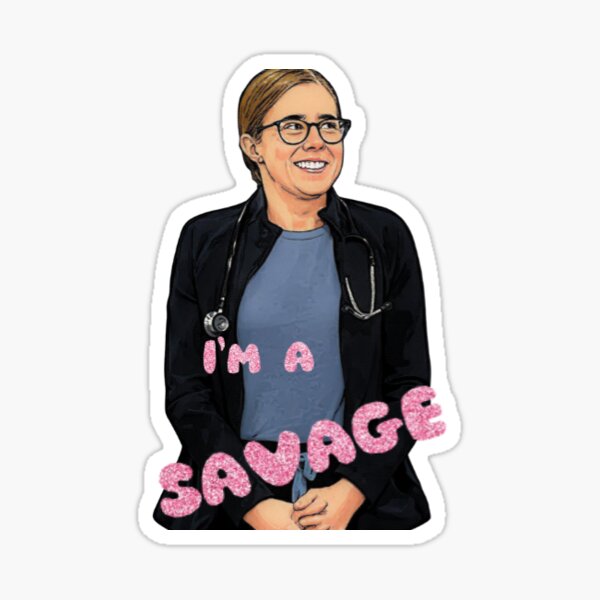 Mel King Thee Stallion Sticker