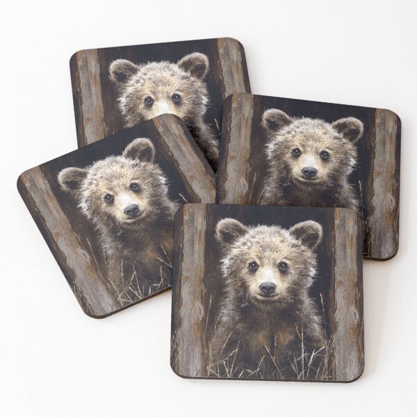 Item preview, Adorable Bear Cub in Grass designed and sold by Savannah Gibbs.