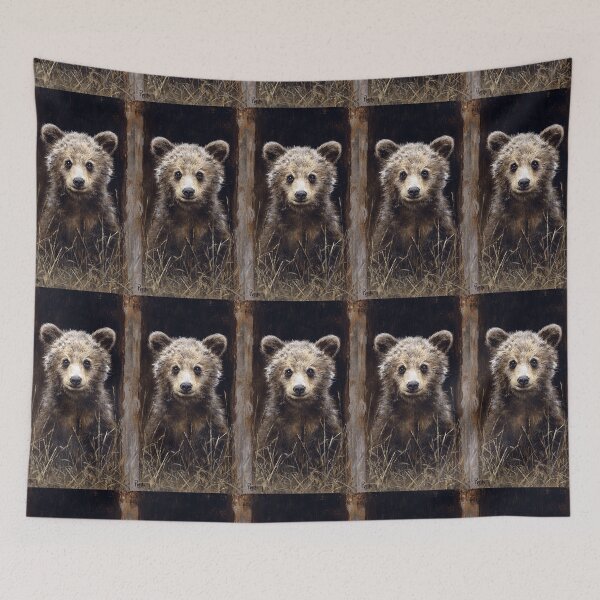 Item preview, Adorable Bear Cub in Grass designed and sold by Savannah Gibbs.