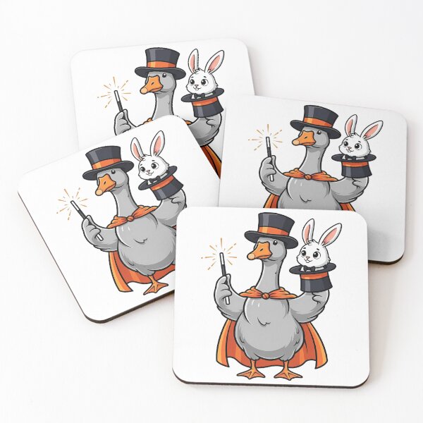 Item preview, The Amazing Magician Goose & Bunny Show Graphic designed and sold by k3rstman1.