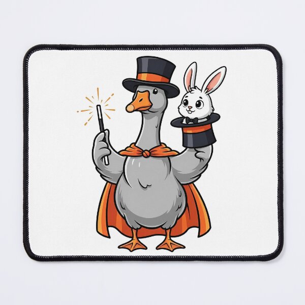 Item preview, The Amazing Magician Goose & Bunny Show Graphic designed and sold by k3rstman1.