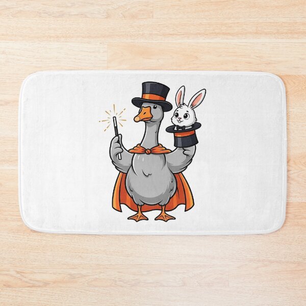 Item preview, The Amazing Magician Goose & Bunny Show Graphic designed and sold by k3rstman1.