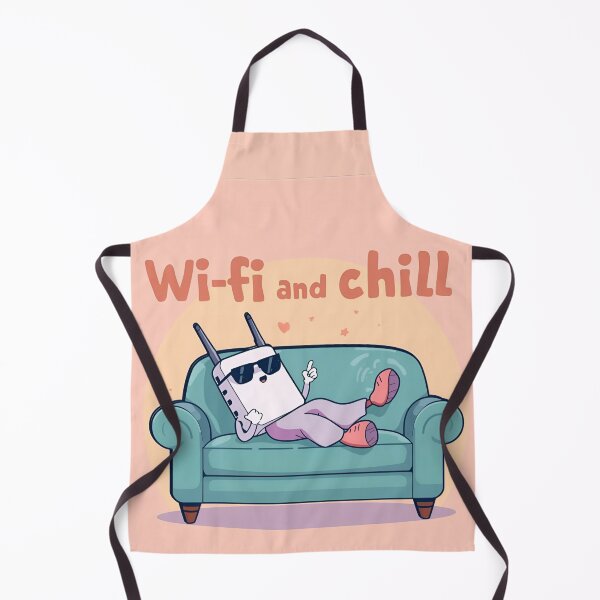 Item preview, Wi-fi and Chill designed and sold by MakarenaCreate.