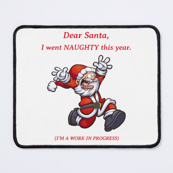 Item preview, Dear Santa, I Went Naughty This Year designed and sold by SavvyVacationer.
