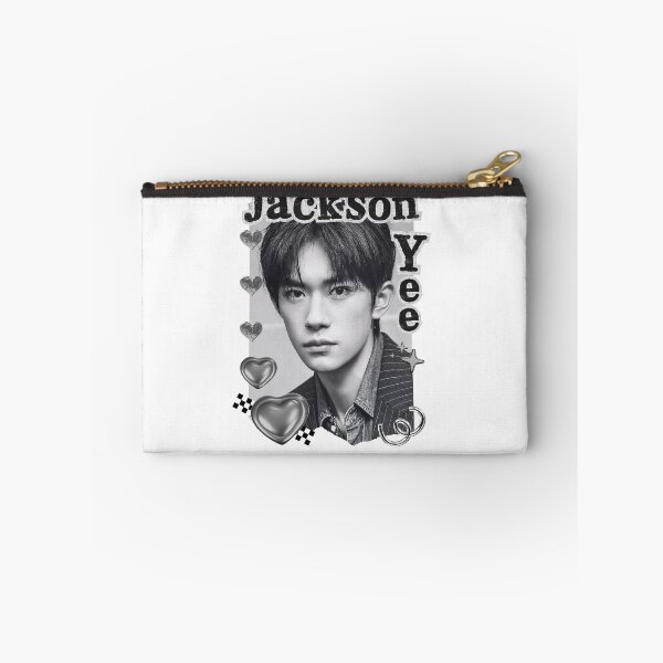 Item preview, Jackson Yee (Yi Yangqianxi 易烊千玺) Chinese Actor Cdrama Chinese Entertainment Black and White Collage Digital Art Portrait designed and sold by AJUNICE STUDIO.