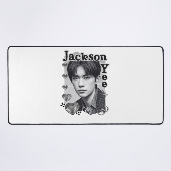 Item preview, Jackson Yee (Yi Yangqianxi 易烊千玺) Chinese Actor Cdrama Chinese Entertainment Black and White Collage Digital Art Portrait designed and sold by AJUNICE STUDIO.
