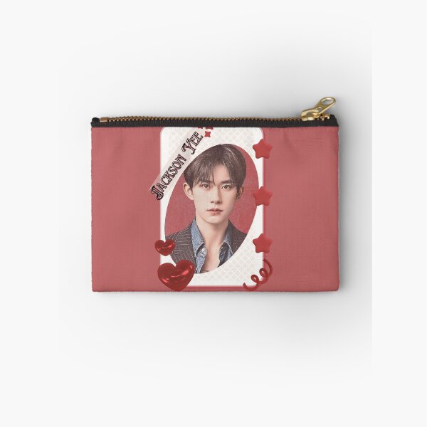 Item preview, Jackson Yee (Yi Yangqianxi 易烊千玺) Chinese Actor Cdrama Chinese Entertainment Card Red Aesthetic Collage Design designed and sold by AJUNICE STUDIO.
