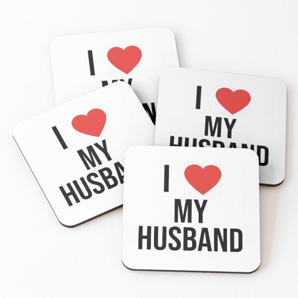 Item preview, I Heart My Husband designed and sold by ProperGoodArt.