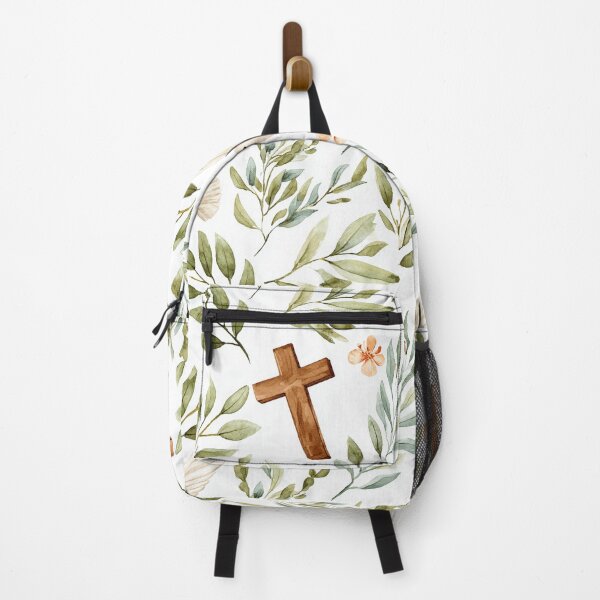 Item preview, Christian Symbolism Pattern, Doves, Crosses, and Leaves designed and sold by Alaska Magick.