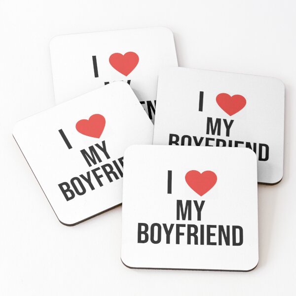 Item preview, I Heart My Boyfriend designed and sold by ProperGoodArt.