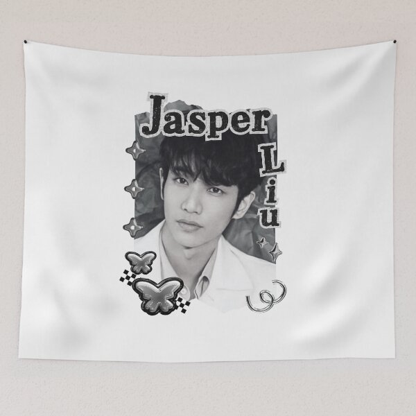 Item preview, Jasper Liu (Liu Yihao 刘以豪) Chinese Actor Cdrama Chinese Entertainment Black and White Collage Digital Art Portrait designed and sold by AJUNICE STUDIO.