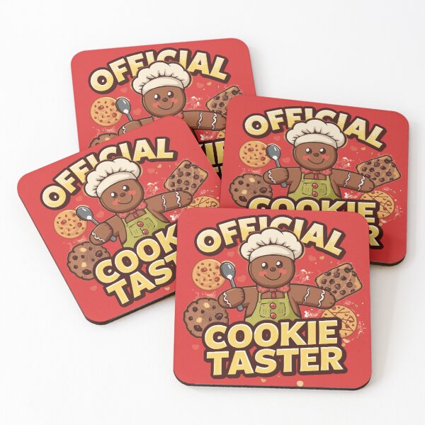 Item preview, Cute Gingerbread Official Cookie Taster Christmas Design designed and sold by ArtBySylvia.