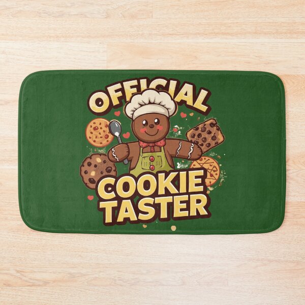 Item preview, Cute Gingerbread Official Cookie Taster Christmas Design designed and sold by ArtBySylvia.