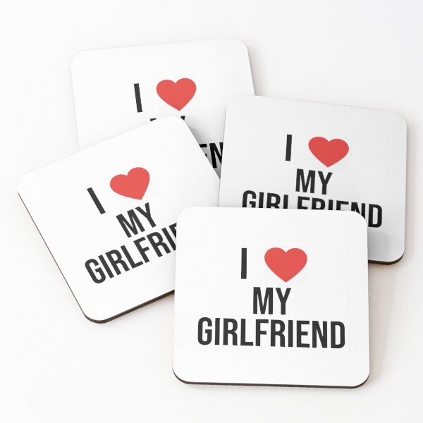 Item preview, I Heart My Girlfriend designed and sold by ProperGoodArt.
