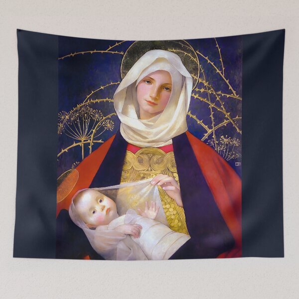 Item preview, Madonna and Child - Marianne Stokes designed and sold by Jon-Baran.