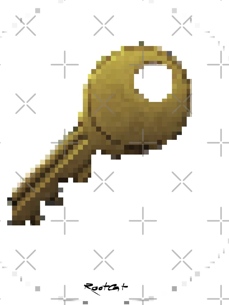Pixiilated Key by RootCat by Grimm-Land