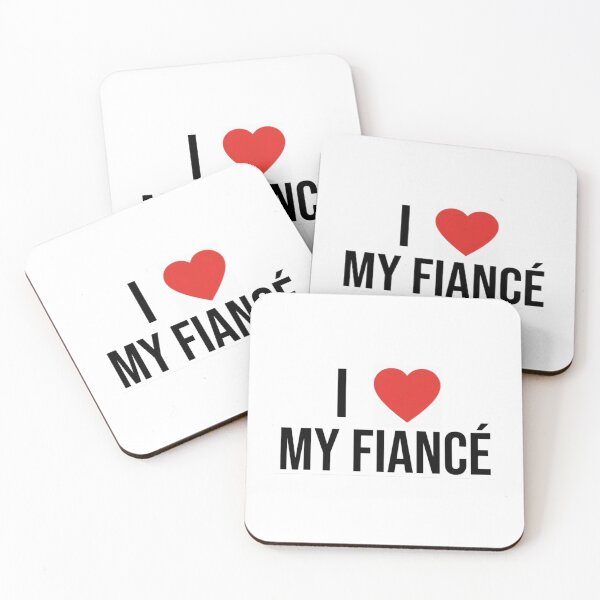 Item preview, I Heart My Fiancé  designed and sold by ProperGoodArt.