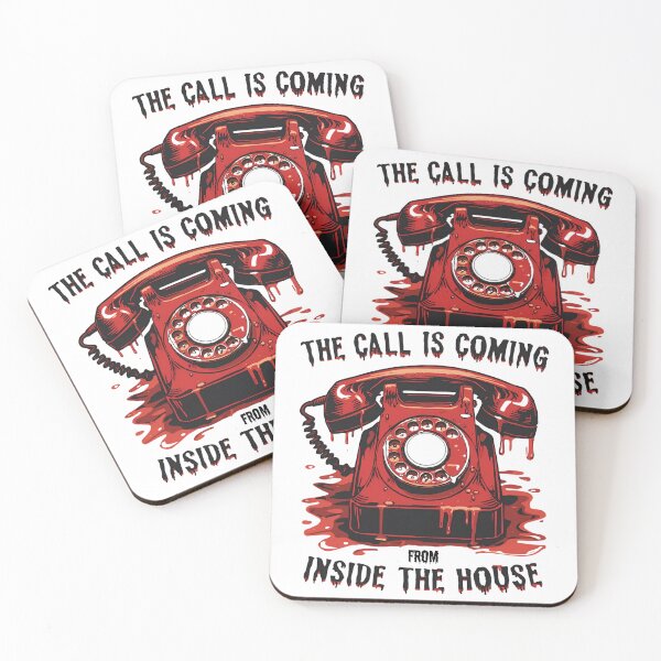 Item preview, The Call Is Coming from Inside the House designed and sold by MakarenaCreate.