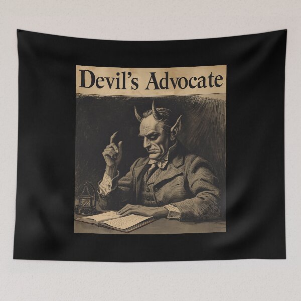 Item preview, Devil's Advocate designed and sold by MakarenaCreate.