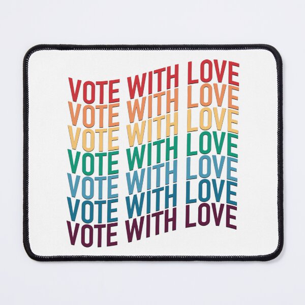 Item preview, Vote With Love - Rainbow designed and sold by LexaPayne.