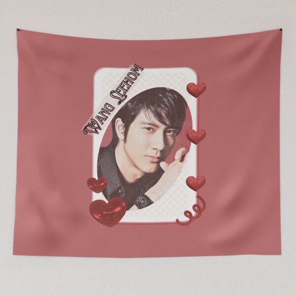 Item preview, Wang Leehom (Leonardo) (王力宏) Chinese Actor Cdrama Chinese Entertainment Card Red Aesthetic Collage Design designed and sold by AJUNICE STUDIO.