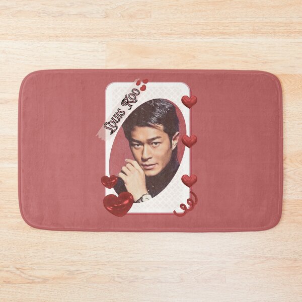 Item preview, Louis Koo Chinese Actor Cdrama Chinese Entertainment Card Red Aesthetic Collage Design designed and sold by AJUNICE STUDIO.