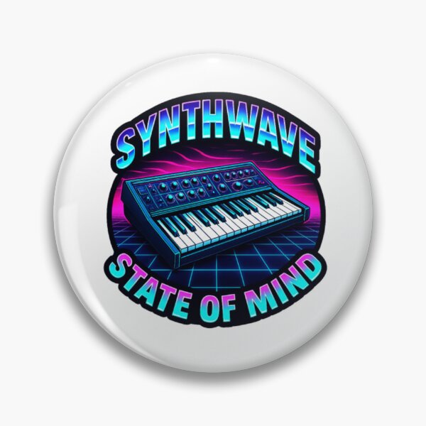 Item preview, Synthwave keyboard designed and sold by JonysCreativeDesigns.