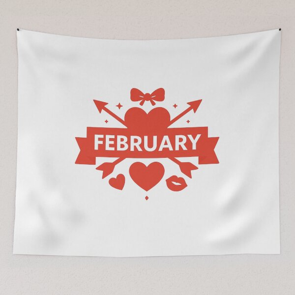 Item preview, February Hearts and Arrows Badge designed and sold by DariaOltes.