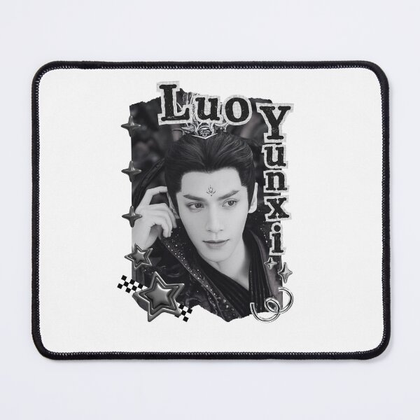Item preview, Luo Yunxi (Leo Luo) (罗云熙) Chinese Actor Cdrama Chinese Entertainment Black and White Collage Digital Art Portrait designed and sold by AJUNICE STUDIO.